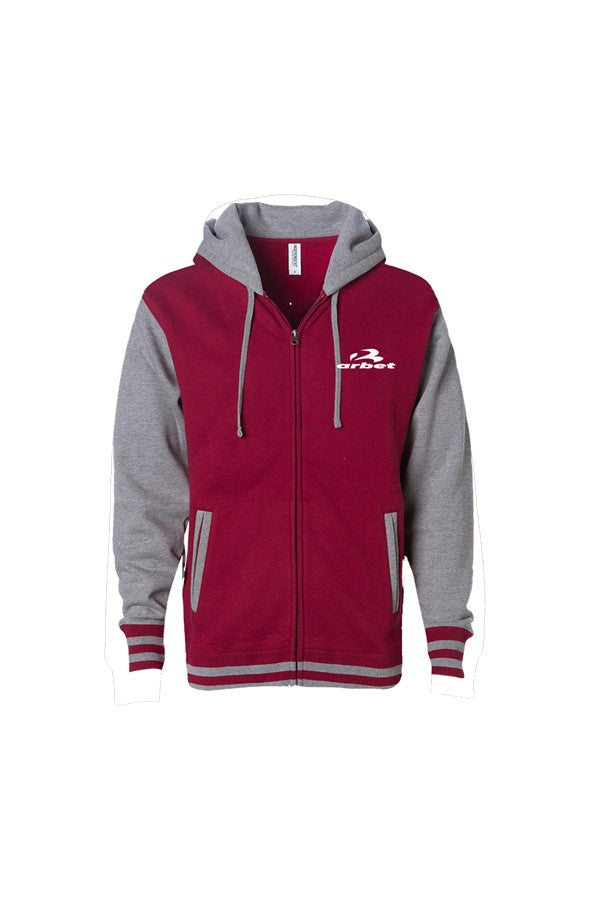 UNISEX HEAVYWEIGHT VARSITY ZIP HOOD