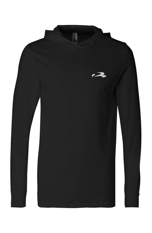 Jersey Hooded Long Sleeve Tee