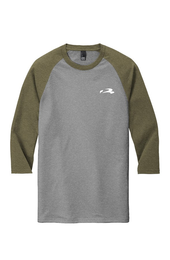 Perfect Tri 3/4 Sleeve Raglan
