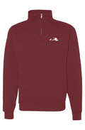 Cadet Collar Quarter-Zip Sweatshirt
