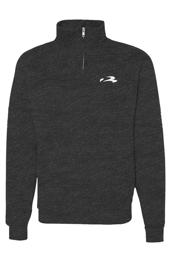 Cadet Collar Quarter-Zip Sweatshirt
