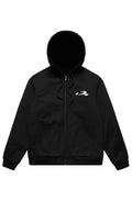 Canvas Bomber Hood Jacket